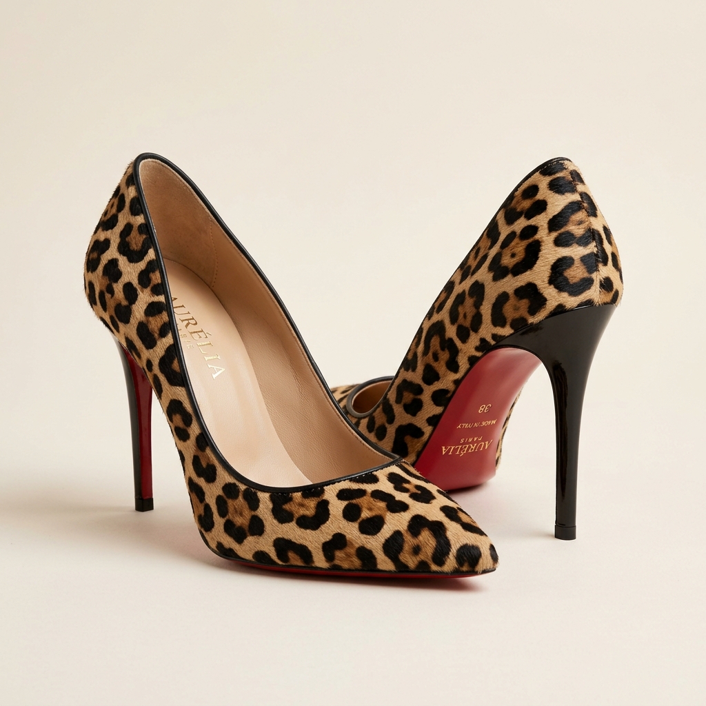 Leopard Print Heels